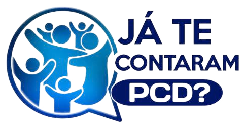 Já te contaram PcD? — logo